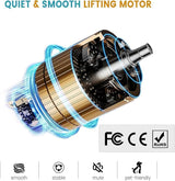 Sunvasagoo Electric Dog Grooming Table - Professional Quiet Motor, Non-Slip Desk Mat, Height Stepless Adjustable, Unique Smooth Edge Wrap, and Heavy-Duty Frame Construction. Sunvasagoo