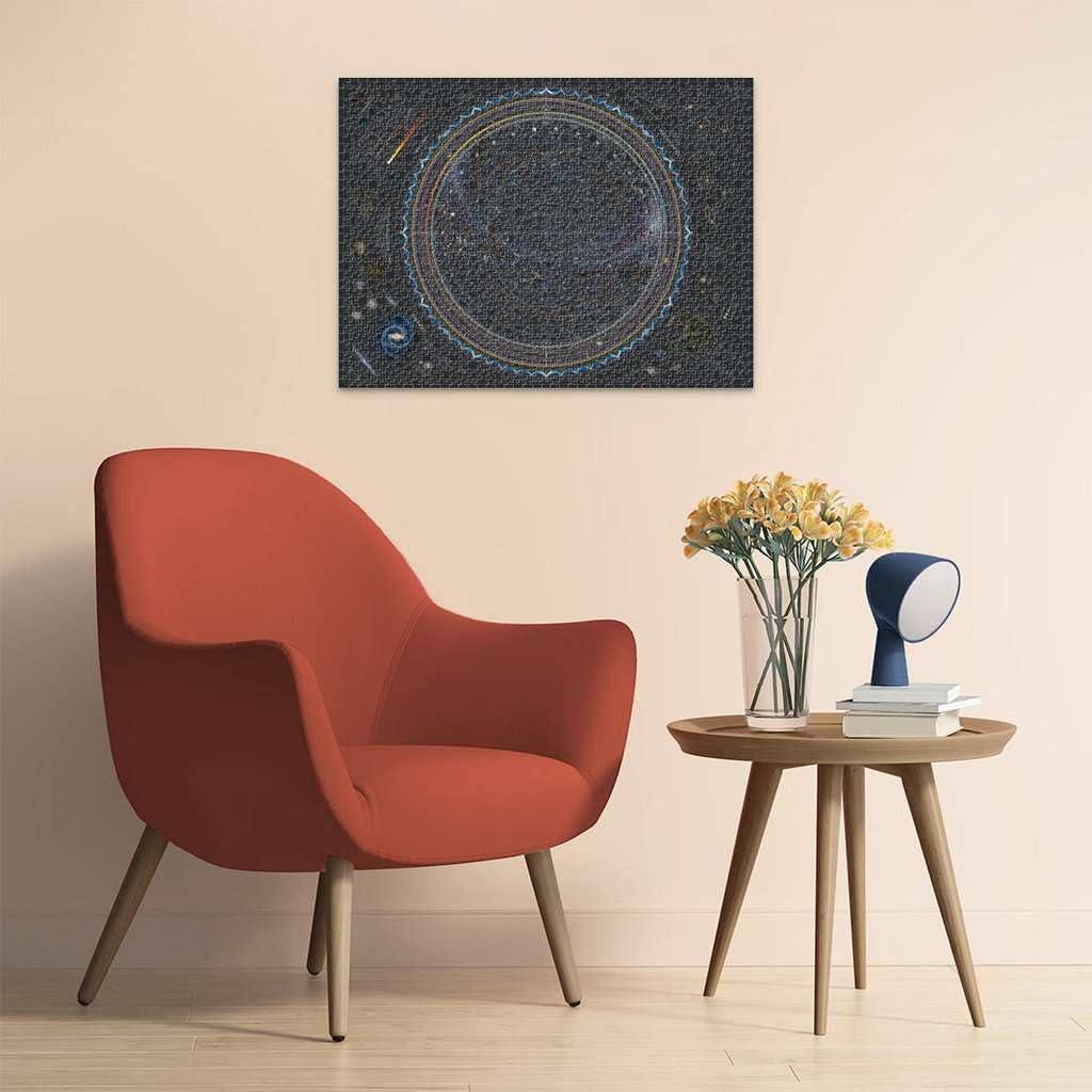 Ravensburger Map of The Universe 1500 Piece Jigsaw Puzzle for Adults | Unique, Pieces | Anti-Glare Surface | FSC Certified, Eco-Friendly | Amazon Exclusive Ravensburger