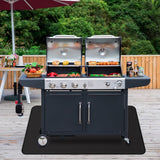 Dewfoam 63 x 36 Inch Under Grill Mats for Outdoor Grill, Fireproof Deck and Patio Protector Mat, Double-Sided Waterproof Oil-Proof Fire Blanket BBQ Mat, Grill Floor Pads Fire Pit Mat Fireplace Mat Dewfoam