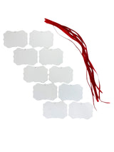 Aluminum Benelux Sublimation Blanks, Double Sided, 10 Piece Set, 2024 Christmas Ornament Sublimation Blanks, Bulk Discs Supplies for DIY Christmas Tree Decor Bella Cuttery