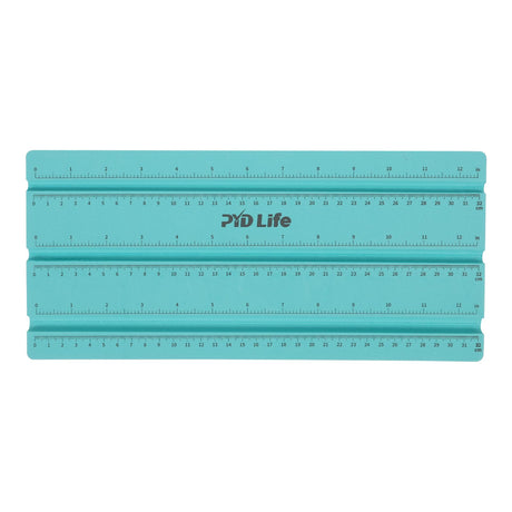 PYD Life Sublimation Pens Straws Wrapping Measuring Tools Sublimation Accessories Mint Green Foam Holding with Inch/CM Scale for 0.3" 0.4" 0.5" Three Diameters PYD Life