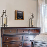 Gun Secret Concealment Furniture Shelf for Pistols Wall Safe, Gun Storage Furniture Cabinet, Decor Wooden Handgun Box with Indoor Picture Frame, Gifts for Men Dad Husband Father's Day GIASSVIO