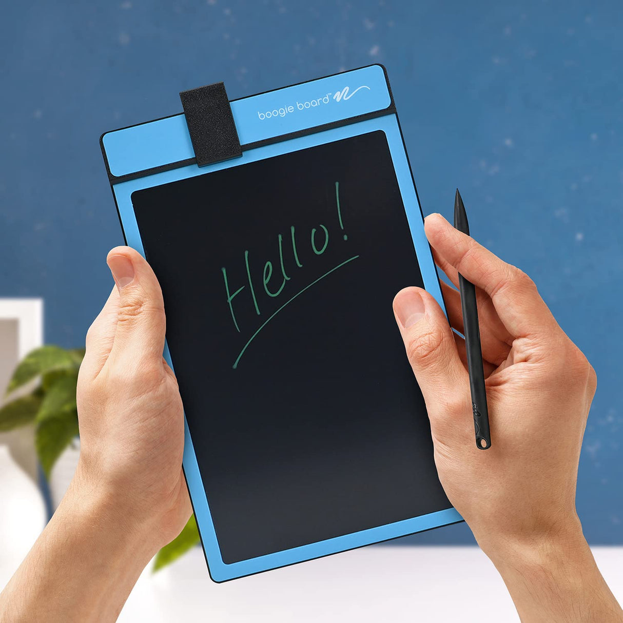 Boogie Board Basics Reusable Writing Pad - Digital Drawing Tablet, LCD Writing Pad with Instant Erase and Stylus Pen - Perfect for Writing, Drawing, and Note-Taking Boogie Board