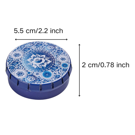 Tin Needle Minders Needle Pins Holders Needles Nanny with Magnet Sewing Machine Needle Keeper, Cross Stitch Embroidery Magnet Needles Organizer Box Nwsrayu