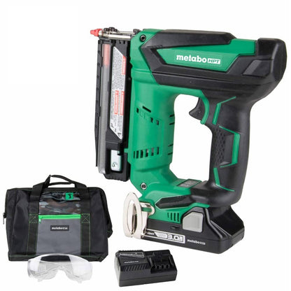 Metabo HPT NP18DSALM 18V Cordless 1-3/8 in. 23-Gauge Pin Nailer Kit (Renewed) - WoodArtSupply