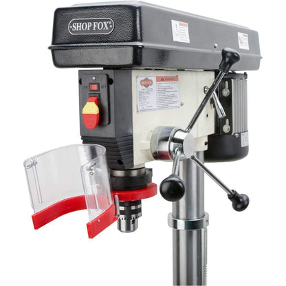 SHOP FOX W1680 1-Horsepower 17-Inch Floor Model Drill Press, 34 Inch - WoodArtSupply