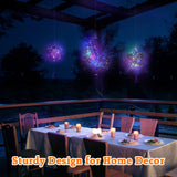 CHARTEKS 3D String Light Craft Kit for Kids, String Art Kit with LED Bulbs and Wind Chime, Arts and Crafts Set, Birthday Gifts for Girls Boys Ages 8+ (Original, Paper String) CHARTEKS