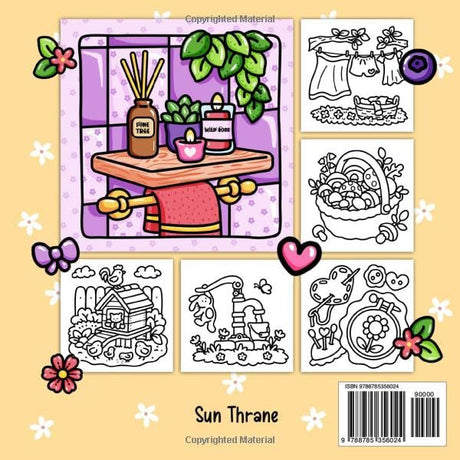 Cottage Girl: Cute and Girly Coloring Book Featuring Hygge Inspired Cottagecore Illustrations in a Cozy and Comfy Bold and Easy Design for Adults and Teens (Girl Life Series) WoodArtSupply