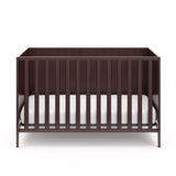 Graco Theo 3-in-1 Convertible Crib (Espresso) - GREENGUARD Gold Certified, Converts to Toddler Bed & Daybed, Fits Standard Full-Size Crib Mattress, 4 Adjustable Mattress Heights Graco