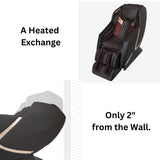 AmaMedic 3D Premium Massage Chair | Zero-Gravity | Computerized Body Scanning | Full-Body | Lumbar Heat Therapy (Black) Titan