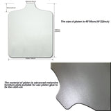 Screen Printing Kit 6 Color Full Set 6 Color 6 Station Screen Printing Machine Screen & Platen Rotating Screen Printing Press Screen Printing Kit