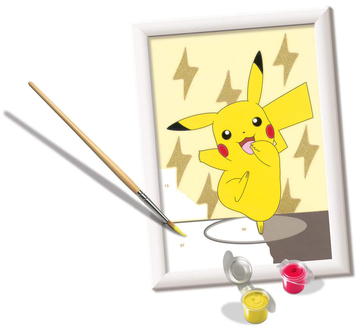 Ravensburger CreArt Pokemon Paint by Numbers Kits for Children & Adults Ages 7 Years Up - Kids Craft Set Ravensburger