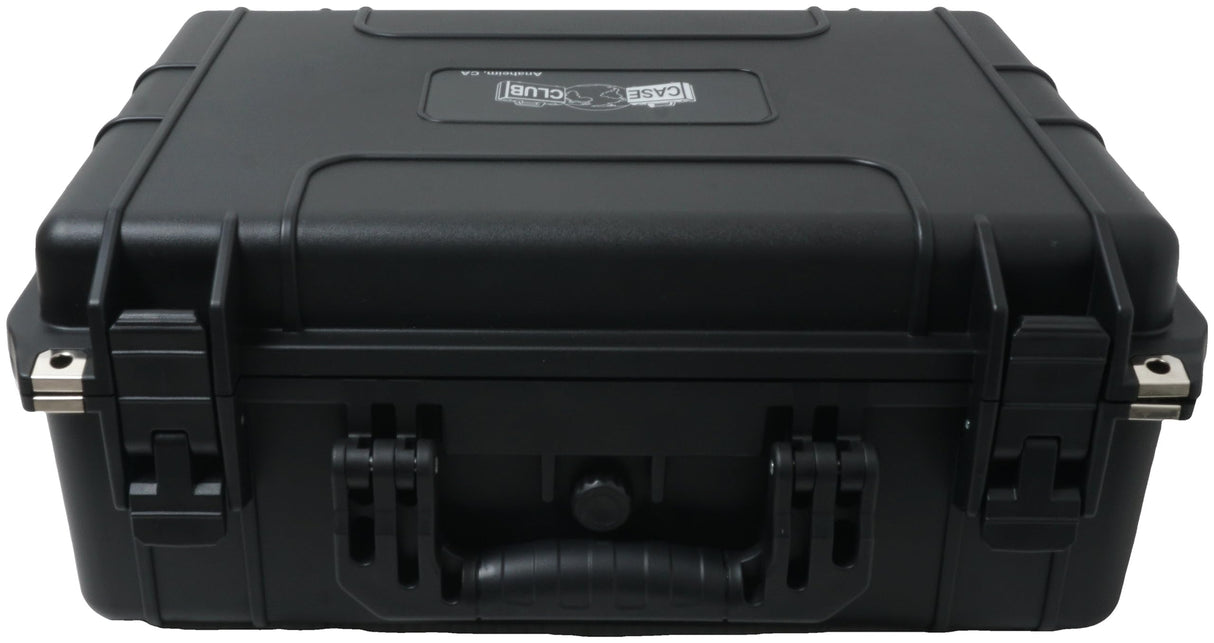 Case Club 5 Pistol and 20 Magazine Pre-Cut Heavy Duty Waterproof Case with Included Silica Gel Canister to Help Prevent Gun Rust (Upgraded Gen-3) Case Club