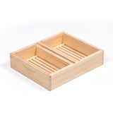 Lehman's Stoney Acres Beekeeping Top Feeder, with Floats, for 10 Frame Beehive, Assembled Pine Wood, Amish Made Lehman's