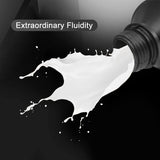 ApexMaker 3D Printer Resin White, 1000g, High Precision, Low Odor, Quick Curing Standard Photopolymer Resin, 385-405nm UV Curing 3D Printing Liquid Photopolymer Resin for LCD DLP SLA 3D Printers ApexMaker