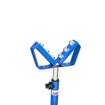 MENIPHIB roller stands for woodworking,roller stands,table saw roller support stand, adjustable roller stands for woodworking, Blue - WoodArtSupply