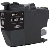Brother Printer LC3011BK Singe Pack Standard Cartridge Yield Upto 200 Pages LC3011 Ink Black Brother