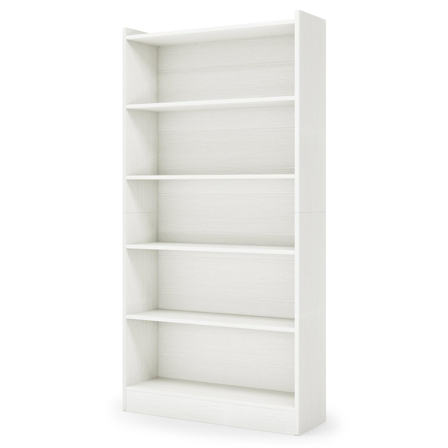 Tribesigns 72-inch Tall Bookcase, Modern 6-Tier White Library Bookshelf with Storage Shelves, Large Open Bookcases Wood Display Shelving Unit for Bedroom Living Room Office