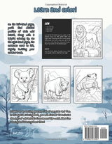 Wild Animals Coloring Book for Kids: Learn and Fun with Amazing Facts (Learn and Color with Wonders of Nature) Lindesa