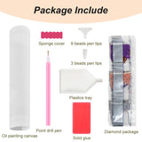 SJUTOUCI Elephant Diamond Painting Kits for Adults, Diamond Art Kits for Beginner 5D DIY Diamond Bead Art, Full Round Drill Gem Art Craft for Home Wall Decoration Gift 12x12 inch SJUTOUCI