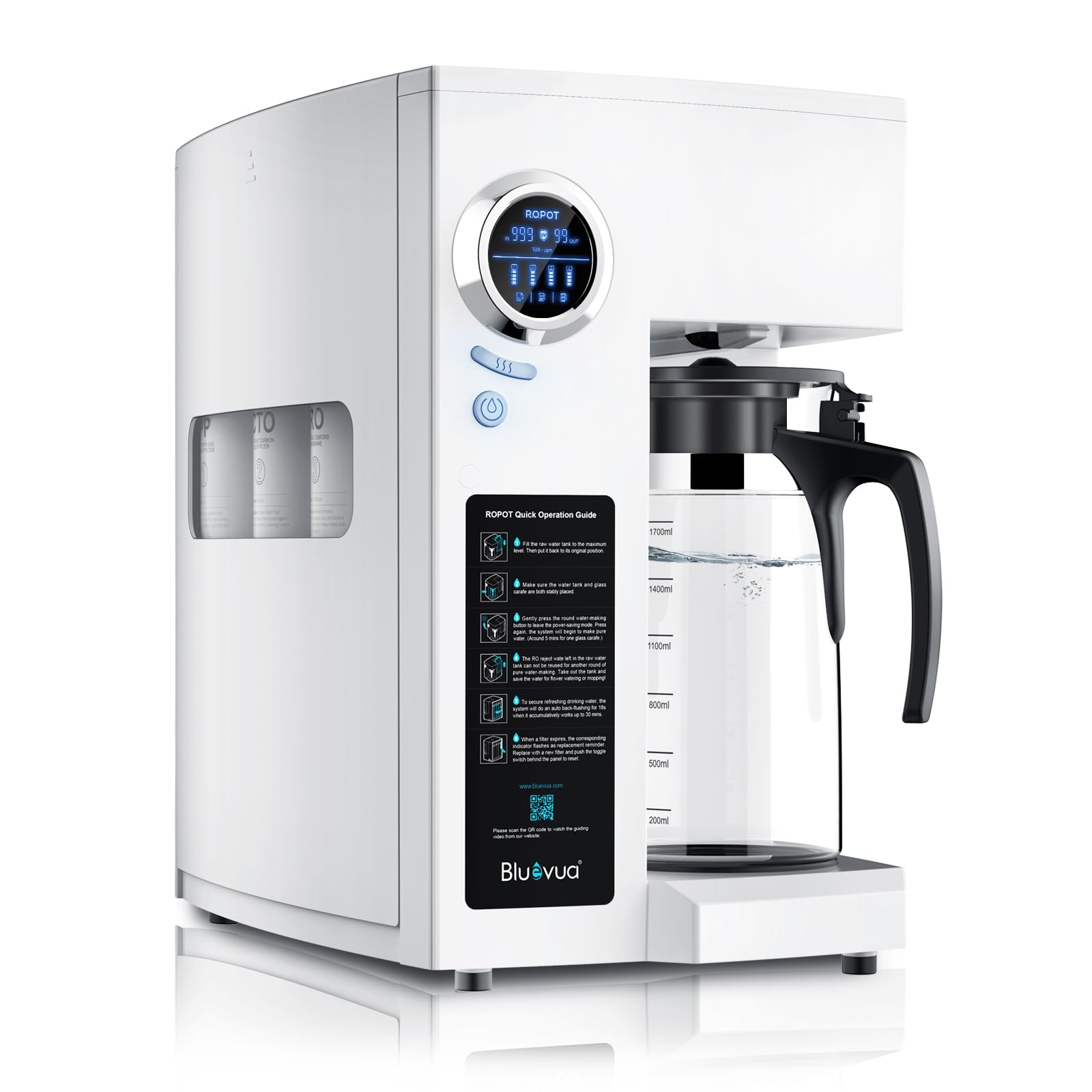 Bluevua RO100ROPOT-UV Reverse Osmosis System - Thumbnail 2