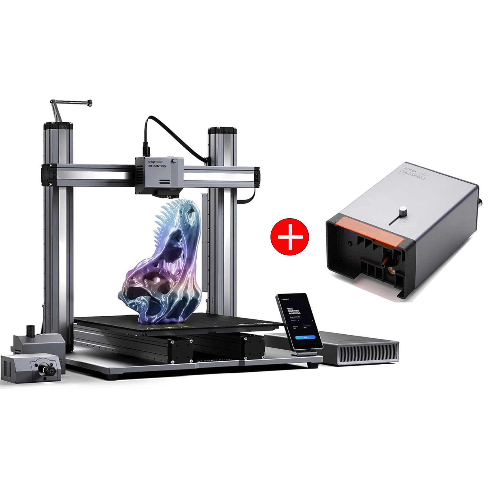 Snapmaker A250T 3 in 1 3D Printer with 40W Laser Module - WoodArtSupply