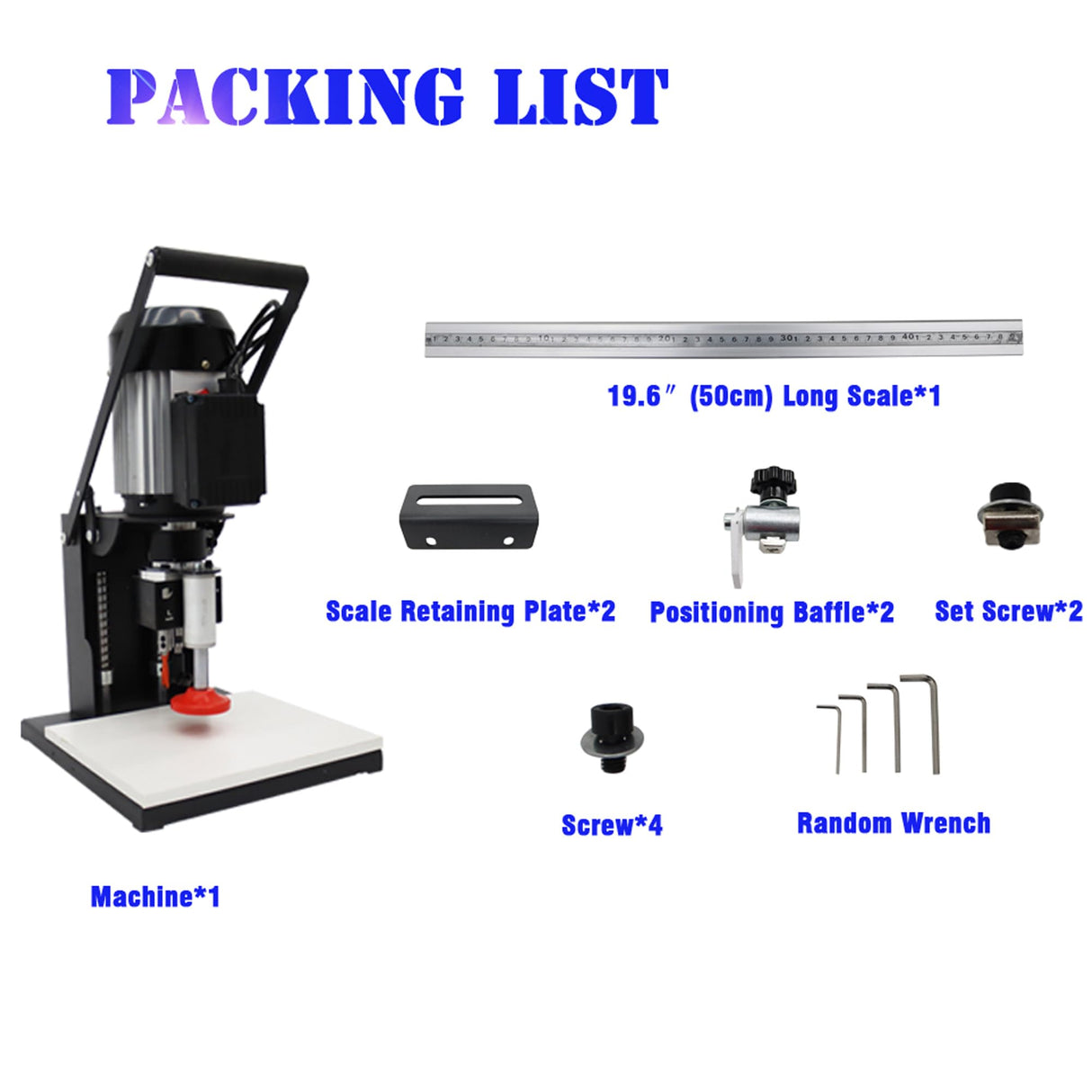 HQHAOTWU Portable Electric Hinge Boring Insertion Machine Adjustable Punching Depth Hinge Drill Press Machine Woodworking Hinge Boring Processing Machine 45-9.5 Combined Drill HQHAOTWU