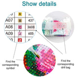 Muzagroo Art 5D Diamond Paintings Kits for Adults 5D Diamond Art Kits with Round Full Drill Diamonds DIY Gem Art for Beginners Love Theme 4PCS Wall Art for Living Room Muzagroo Art