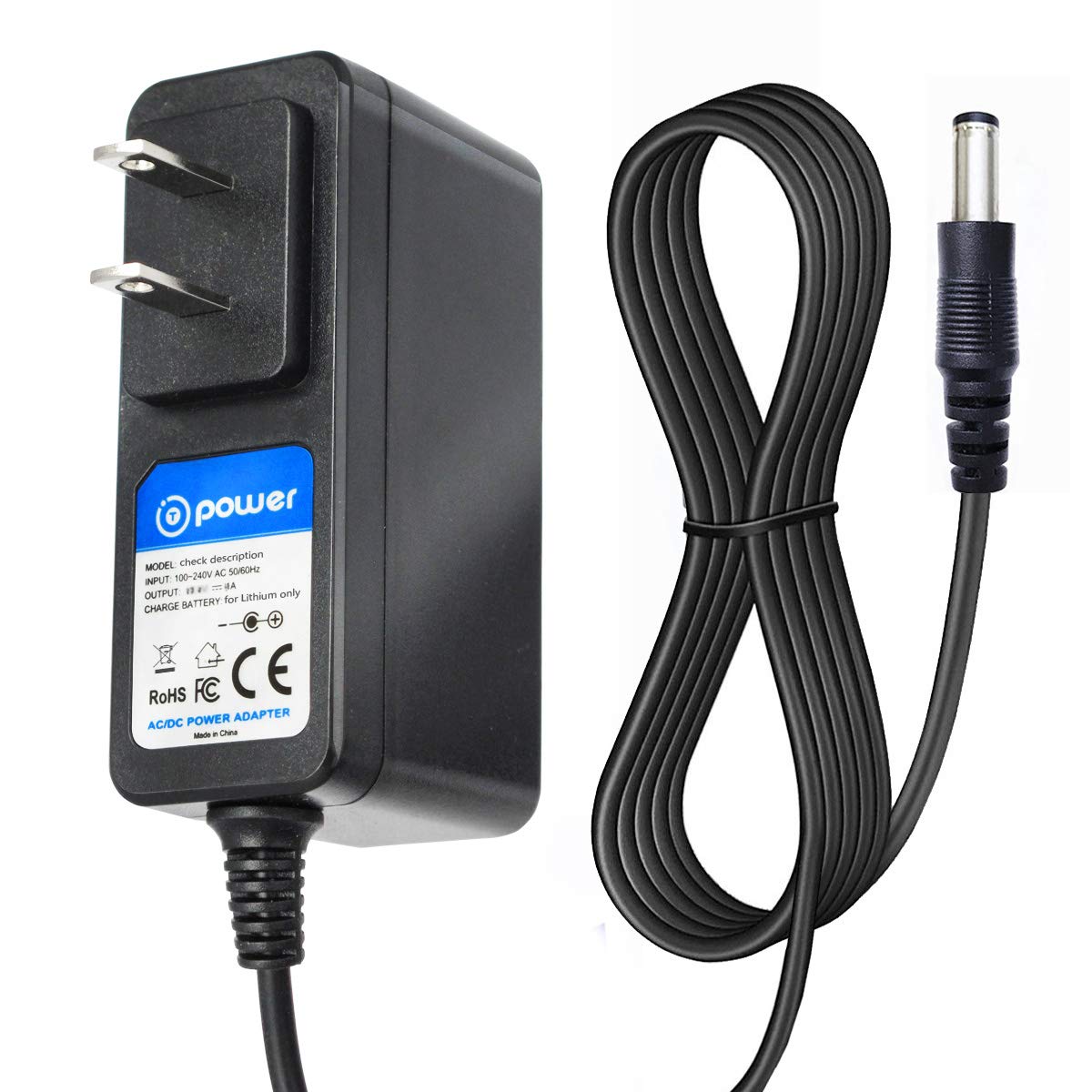 T Power Charger for Aucma by Whall Sancorp by Whall EV-691 EV-691H EV691 EV691H Cordless Stick Vacuum Model: YNQX30T350050UL Ac Dc Adapter Class 2 Power Supply Cord T POWER