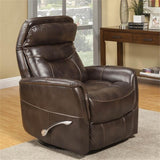 Parker Living Gemini - Truffle Manual Swivel Glider Recliner Parker Living