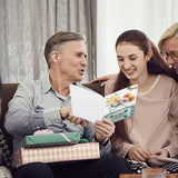 WEBEEDY 25 Sets DIY Greeting Card Making Supplies Daisy Theme Card Making Kit 3 Styles Blank Cards and Envelopes Stickers with Stamp Set for Birthday Wedding Congratulation Thanksgiving Mother's Day WEBEEDY