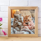 ZQEATRY 5d Diamond Painting Kits for Adults Beginners,Cute Animal Cat Diamond Art Kits for Adults,DIY 5D Full Round Drill Paint by Diamonds Dots, Home Wall Decor 12 x 12 Inch ZQEATRY