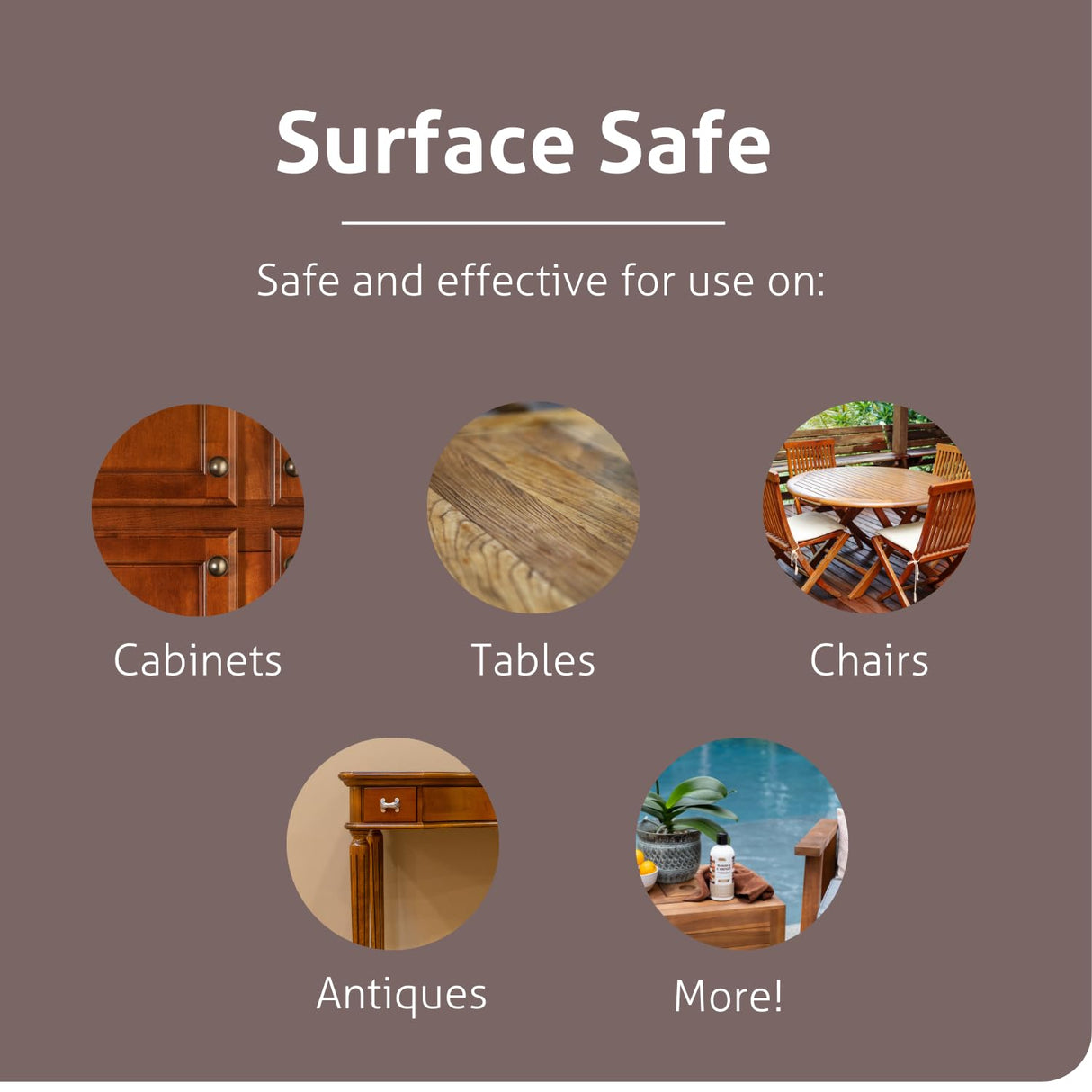 Therapy Wood Polish Bundle with Microfiber 16 oz. - Wood Furniture Polish, Best Wood Furniture Cleaner - Almond Scent - Wood Cleaner, Cabinet and Table Restorer, Natural Wood Conditioner Therapy