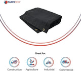 Tarps Now Heavy Duty Mesh Tarps, (20' X 40') with Grommets - 75% Sunblock Shade Cloth Tarp for Patio Screen, Wind Block, Privacy Screen, Canopies, Dump Trucks, Pool Cover - Black TarpsNow
