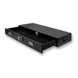 Pochar Under Bed Gun Safe Drawer for AR Rifle - Long Storage Case for Car Trunk Gun Storage - Rifle Safes for Home Rifle and Pistols, Horizontal and Vertical Gun Safe POCHAR