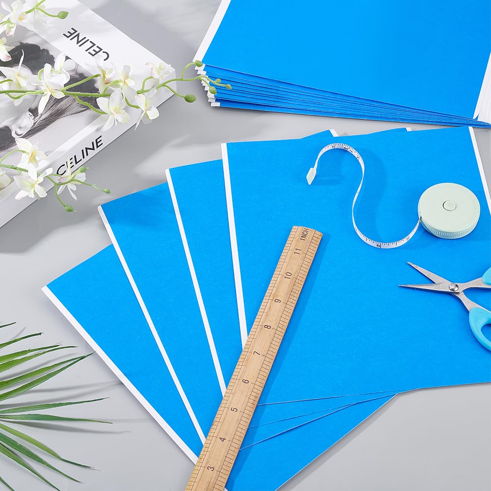 OLYCRAFT 20 Sheet Painters Tape for 3D Printers 7.9x9.8 Inch High Adhesive Tape Great for A Variety of Surfaces for Art Lab Labeling Classroom Decorations - RoyalBlue OLYCRAFT