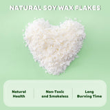 Lumispace 100% Natural Soy Wax Flakes for Candle Making, Eco-Friendly,Farm-Sourced, No Additives, Clean Burning, DIY Candle Supplies, Safe and Pure, 2 LBS LumiSpace