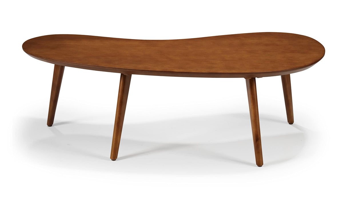 Camaflexi Mid Century Modern Coffee Table, Castanho Camaflexi
