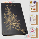 ECOHOME Flower Press Kit for Preserving Plants and Pressed Flowers - Empower Your Creativity with Botanical Art & Craft Supplies to Preserve Cherished Nature Memories ECOHOME