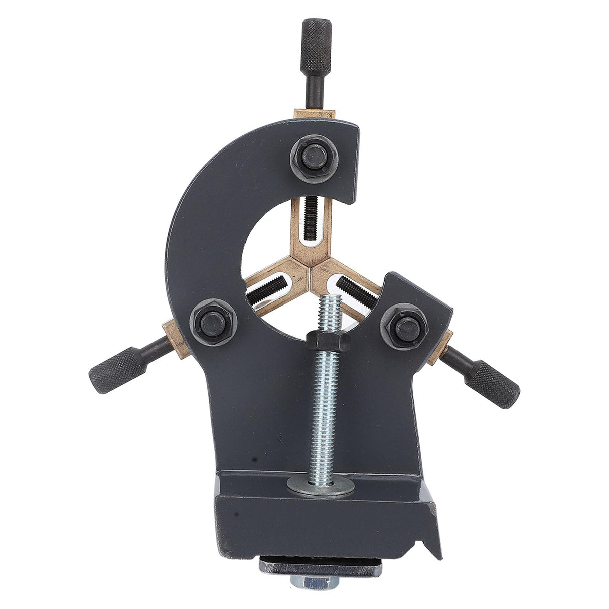 Wood Lathe Steady Rest, Aluminum Alloy Copper Multifunctional Mini Lathe Stabilizer, for 0618 CJ18 CJ0618A Hyuduo