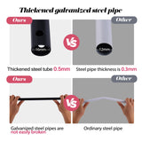 Thickened Rustproof Garden Arch, Wedding Arch- 4.6 * 7.8 or 6.4 * 7.5Ft, Easy to Assemble, Long Lasting and Durable, Metal Arch for Garden Arbor Trellis & Climbing Plant ROOLLYA