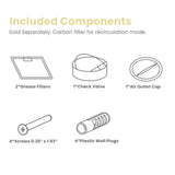 Comfee CVU30W4AST 30 inch Under Cabinet Ducted/Ductless Convertible Slim Vent Durable Stainless Steel Kitchen Reusable Filter, 3 Speed Exhaust Fan and 2 LED Lights Range Hood, 2.0 Version COMFEE'