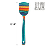 Baltique Montego Bay Collection 12-1/2" Wooden Spatula, Safe for Nonstick Totally Bamboo