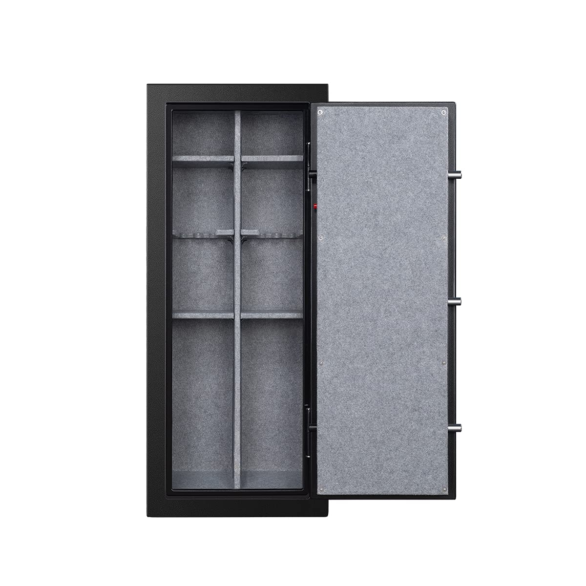 Fortress 24-Gun Fireproof Safe with Combination Lock, Black FORTRESS