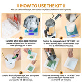 Fast METL Soap Making Kit with Electronic Hot Plate, All-in-One Soap Making Supplies with Melt & Pour Soap Base, Pouring Pot, Mold & Tools for Adults and Beginners Soap Craft FAST MELT