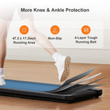 WALKINGPAD MC11 Folding Treadmill 2 in 1 Walking Pad Under Desk Foldable Walking and Running Treadmills for Office and Home No Installation Required 1-7.5mph WALKINGPAD