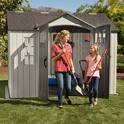 Lifetime 60243 10 x 8 Ft. Outdoor Storage Shed - WoodArtSupply