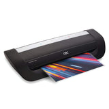 GBC Thermal Laminator Machine, Fusion 7000L, 12 Inch, 1 Min Warm-Up, 3-10 Mil, with 50 EZUse Laminating Pouches (1703098F) GBC