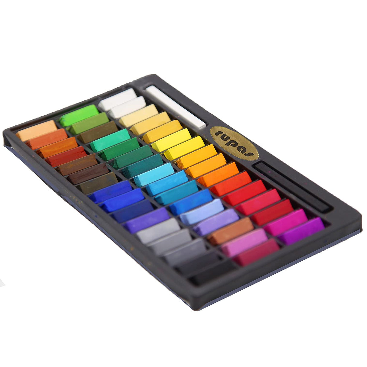 Rupas Soft Dry Pastel 48 Color Set Square Chalk Rupas