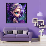 Fairy Diamond Painting Kits for Adults - Fairy Diamond Art Kits for Adults, Elf Girl Gem Art Kit for Adult DIY Crafts Kit for Gift Home Wall Decor Gifts (14x14 inch) xackcme